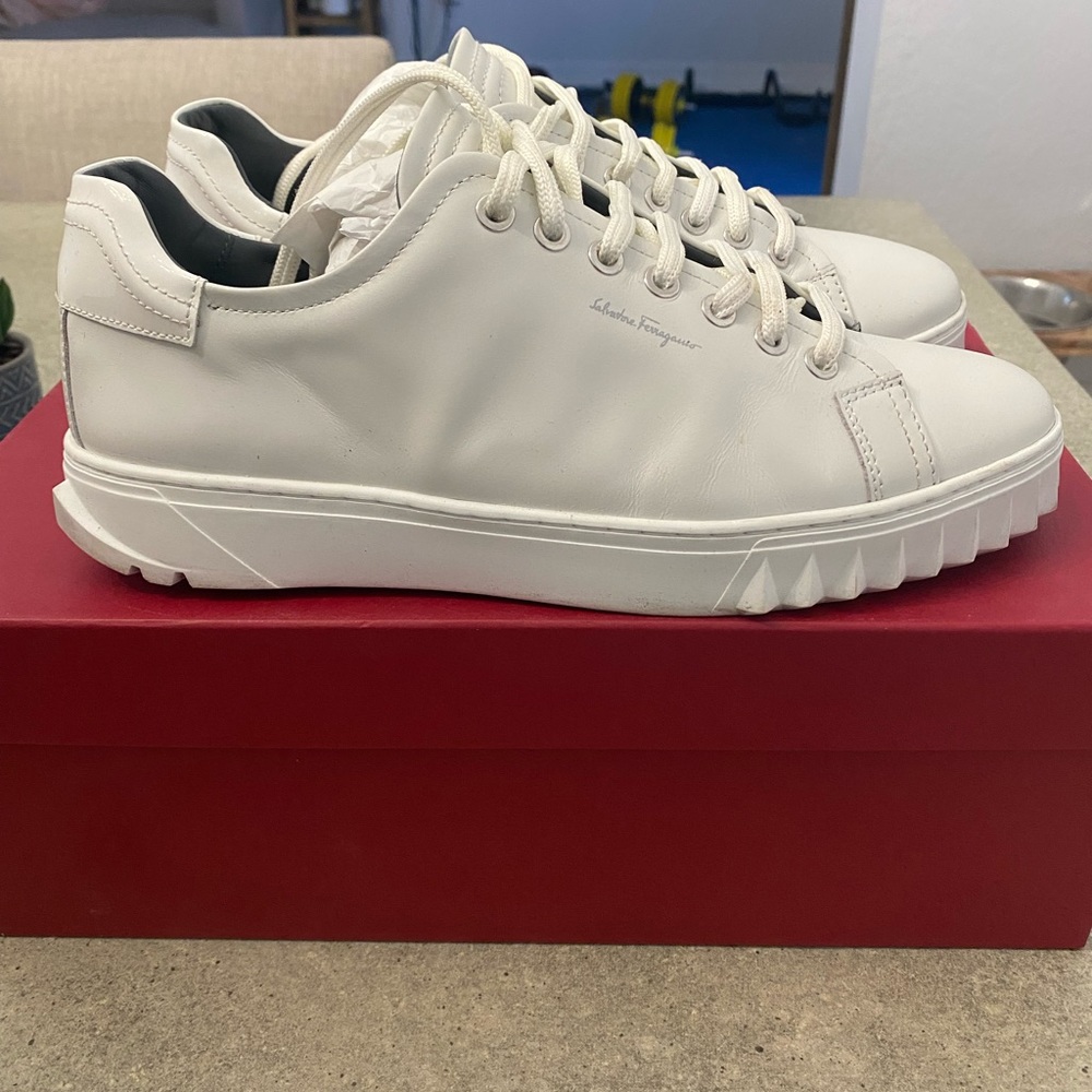 Salvatore Ferragamo Cube Sneakers 6.5uk/7.5us